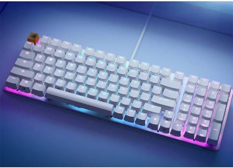 Glorious GMMK 2 96 Arabic  English RGB Gaming Keyboard TKL Hot Swappable Mechanical KeyboardLinear SwitcheWired